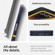 5. Etui Nano Pop Mag MagSafe na Samsung Galaxy Z Flip 7 - granatowo-żółte