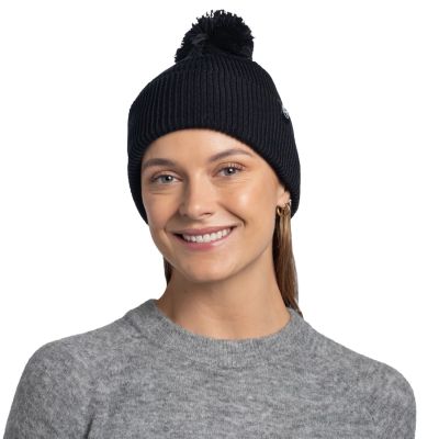 2. Buff Knitted Renvi Beanie 13447999910 Czarne One size