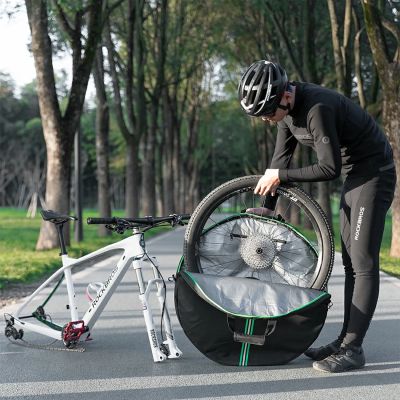 11. Pokrowiec transportowy Rockbros D40 na koło ø74cm - czarny