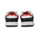 4. Męskie buty sportowe Nike Dunk Low Retro Black/White/Red - FB3354-001