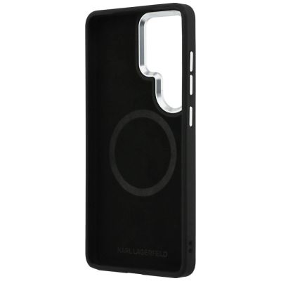 7. Etui Karl Lagerfeld Perforated KL MagSafe na Samsung Galaxy S26 Ultra - brązowe