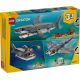 2. LEGO CREATOR 3 W 1 31381 Groźny rekin i skrzynia ze skarbem