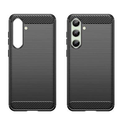3. Etui silikonowe Carbon Case do Samsung Galaxy S24 FE - czarne