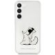 3. Etui Karl Lagerfeld Choupette Fun na Samsung Galaxy S23+ - przezroczyste