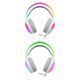4. DEFENDER SŁUCHAWKI Z MIKROFONEM ECLIPSE RGB BIAŁE 62440