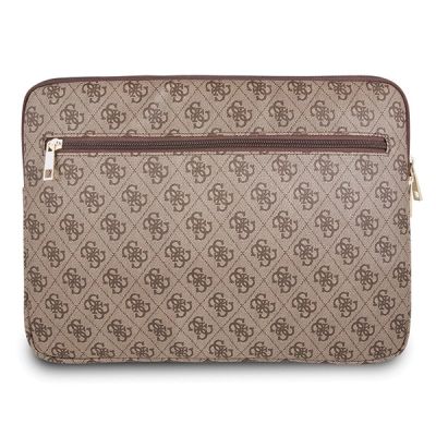 3. Pokrowiec Guess Uptown na laptopa 13" - brązowy