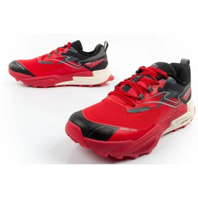 8. Joma buty męskie do biegania trailowe Sierra terenowe amortyzowane czerwone