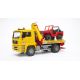8. BRUDER MAN TGA Breakdown truck with cross country vehicle