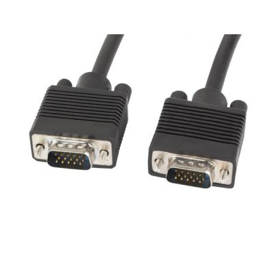 2. Kabel Lanberg CA-VGAC-10CC-0018-B (D-Sub (VGA) M - D-Sub (VGA) M; 1,8m; kolor czarny)