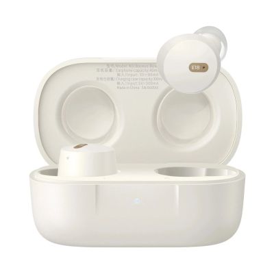 8. Słuchawki bezprzewodowe Baseus Bowie E18 (biały)