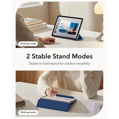 5. Etui ESR Rebound Magnetic na iPad Air 10.9" (2020/2022) / 11" (2024/2025/2026) - granatowe