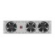 6. LANBERG PANEL WENTYLACYJNY PIONOWY 3U 19" DO SZAF RACK TRZY WENTYLATORY 230V SZARY