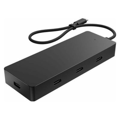 6. Stacja dokująca HP 4K USB-C Multiport Hub czarna 6G842AA