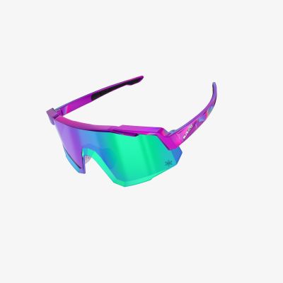 2. SUPACAZ Okulary ORBITRON Purpurowe, Aurora Lazer