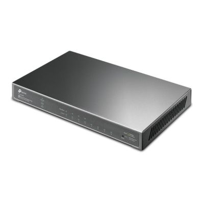 2. TP-Link JetStream TL-SG2008P przełącznik sieciowy Zarządzany L2/L2+ Gigabit Ethernet (10/100/1000) Obsługa PoE Czarny