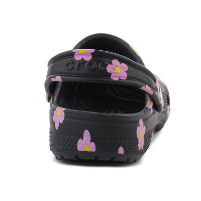 5. CROCS CLASSIC FLOWERR CLOG K BLACK 212670-001