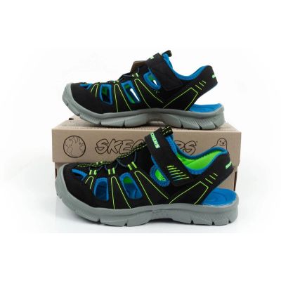 28. Sandały Skechers Jr 406520L/BBLM