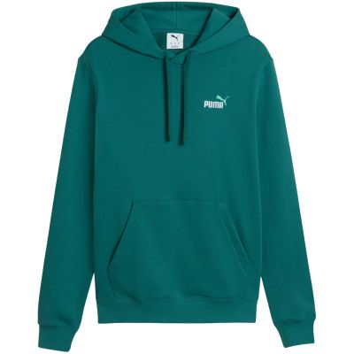 Bluza męska Puma ESS 2 Color Small No.1 Logo Hoodie zielona 684719 41