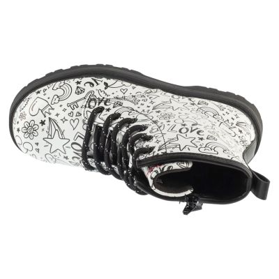 3. Skechers Gravlen Hi - Doodle Down 303408L-SLBK Szare 29