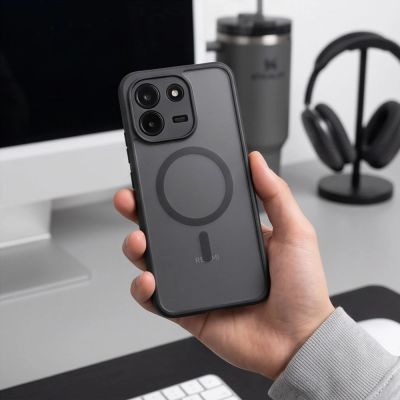7. Etui Tech-Protect BasicMag MagSafe na Xiaomi Redmi Note 17 Pro Max 5G - czarne matowe