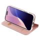 6. Etui Dux Ducis Skin Pro na iPhone 16 Pro Max z klapką i miejscem na kartę - różowe