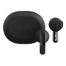 Sudio N3BLK słuchawki/zestaw słuchawkowy Bezprzewodowy Douszny Połączenia/muzyka Bluetooth Czarny