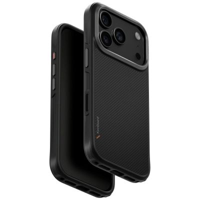 Etui UNIQ Keva Magclick Charging na iPhone 17 Pro - czarne