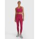 3. Legginsy treningowe 7/8 z wysokim stanem damskie 4F 4FWAW25TFTIF361-60S