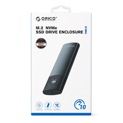 4. Kieszeń dyskowa Orico PWM2-G2 M.2 NVME USB-C 10Gb/s - czarna