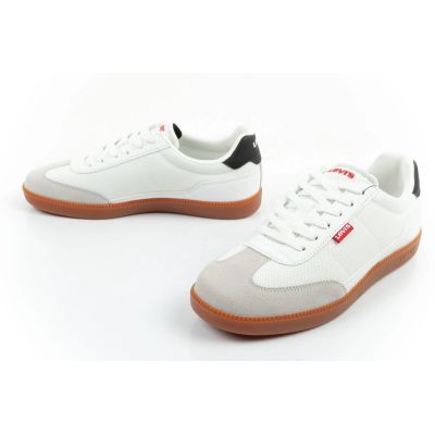 8. Levi's buty sportowe damskie sneakersy Jackson modne białe trampki