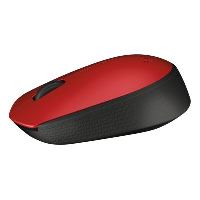 5. Mysz Logitech M171 910-004641 (optyczna; 1000 DPI; kolor czerwony)