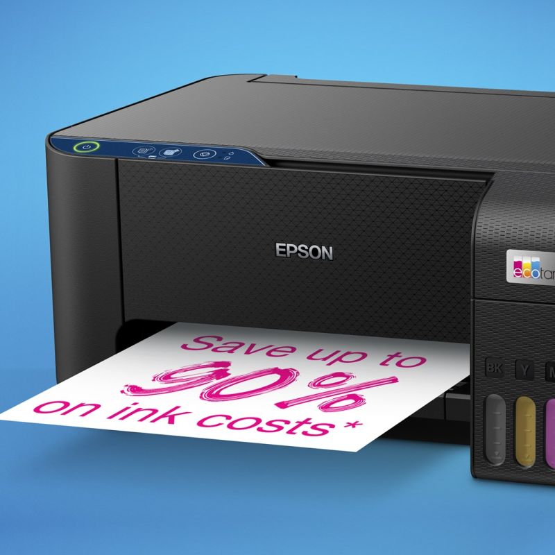 6. Epson EcoTank L3231 - wielofunkcyjna drukarka A4 ze stałym zasilaniem w atrament