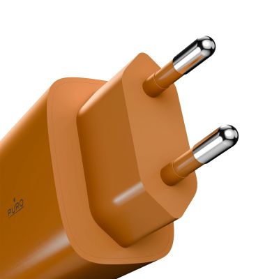 6. Ładowarka sieciowa Puro Pro Lite 30 W USB-C - pomarańczowa