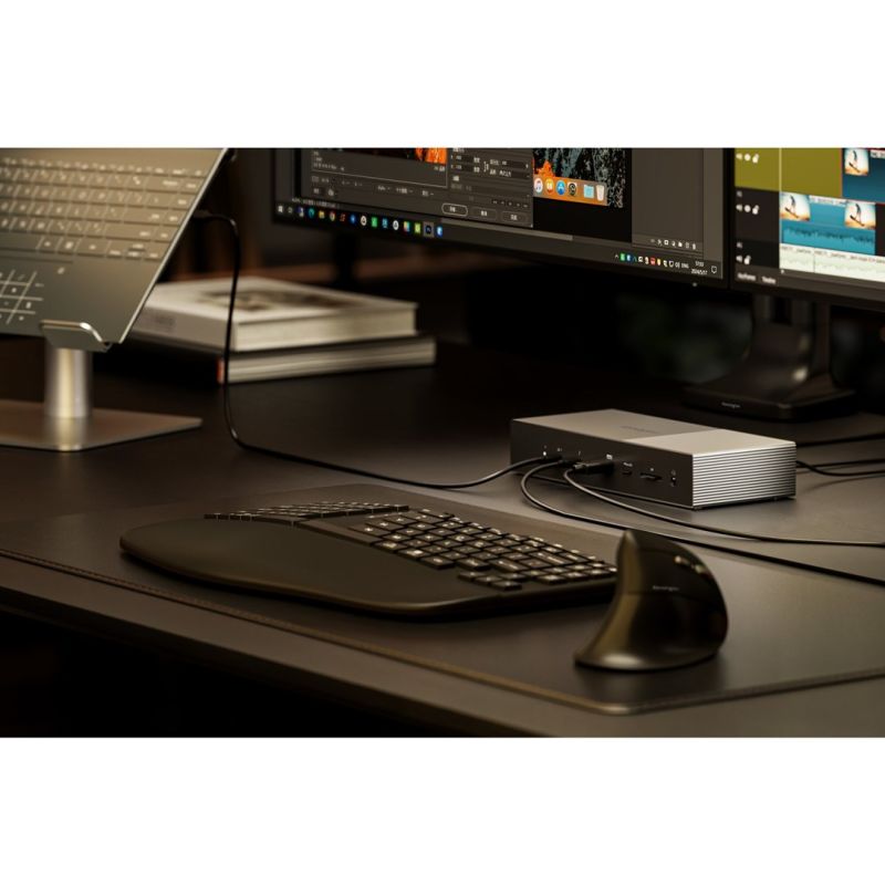 10. Kensington Stacja dokująca SD5000T5 EQ Thunderbolt 5 z potrójnym 4K i PD 140 W — Windows/macOS