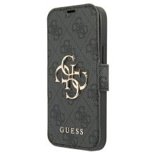 Etui Guess 4G Big Metal Logo na iPhone 13 Pro Max 6,7" - szare