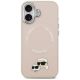 3. Etui Karl Lagerfeld Karl & Choupette Pins MagSafe do iPhone 17 różowe