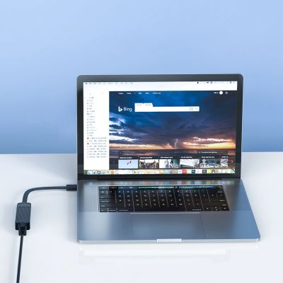 11. Adapter sieciowy Orico UTK-U3 USB-A 3.0 do RJ45 Gigabit Ethernet 1 Gbps - czarny