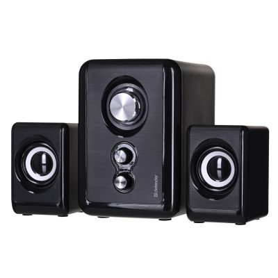 3. DEFENDER GŁOŚNIKI KOMPUTEROWE V11 2.1 11W USB KONTROLA BASÓW I NISKICH TONÓW 65111