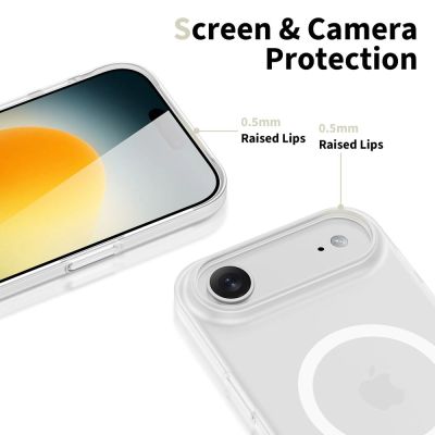 3. Etui Tech-Protect MagFlex MagSafe na iPhone 17 Air - przezroczysto-matowe
