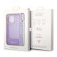 7. Etui Guess Translucent Pearl Strap na iPhone 14 Pro Max - fioletowe