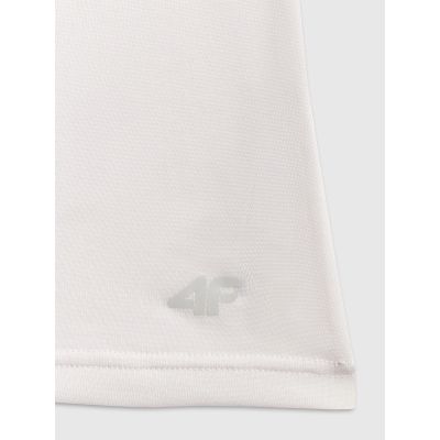6. T-shirt loose gładki damski 4F 4FRSS26TTSHF4262-10S