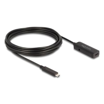 2. DeLOCK 80028 kabel USB USB 3.2 Gen 2 (3.1 Gen 2) 5 m USB C Czarny