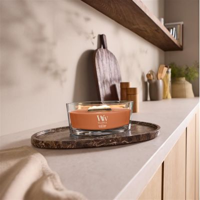 2. Świeca elipsa SAFFRON SMOKE WOODWICK