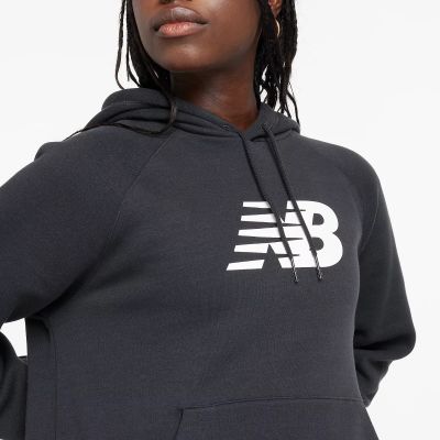 3. Bluza New Balance Sport Fleece Logo Hoodie W WT43524BK