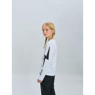 4. Koszulka POC L/S Tee Jr biały
