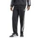 Spodnie męskie adidas Essentials 3-Stripes Single Jersey czarne KY6611