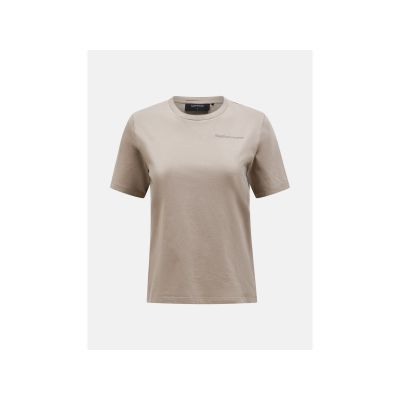5. Koszulka Peak Performance W Original Small Logo Tee beżowy