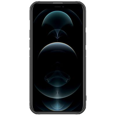 4. Nillkin Cyclops Case wytrzymałe etui z osłoną na aparat i składaną podstawką iPhone 13 Pro czarny