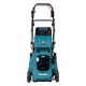 10. Makita DLM481Z kosiarka Kosiarka do trawnika typu push Bateria Czarny, Niebieski, Metaliczny