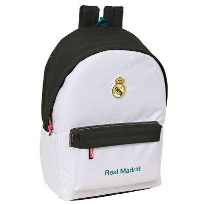 Real Madryt plecak sportowy z USB i z miejscem na laptopa double backpack 612554820